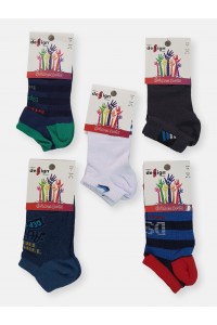 Παιδικά σοσόνια για αγόρι Design 5 Pack Καλοκαίρι 2020 Multicolor