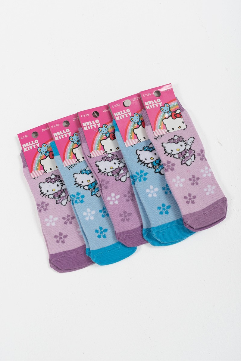Παιδικές κάλτσες HELLO KITTY 5 Pack Προσφορά Παιδικές κάλτσες HELLO KITTY 5 Pack Προσφορά