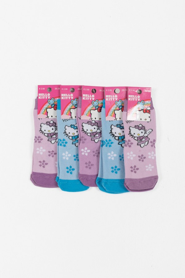 Παιδικές κάλτσες HELLO KITTY 5 Pack Προσφορά
