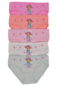 Παιδικά κιλοτάκια Funny Girls τυχαίας επιλογής (5pack) Παιδικά κιλοτάκια Funny Girls τυχαίας επιλογής (5pack)