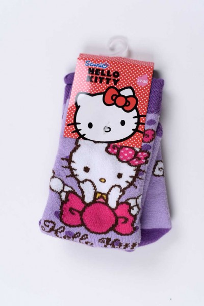 Παιδική κάλτσα Hello Kitty Purple 