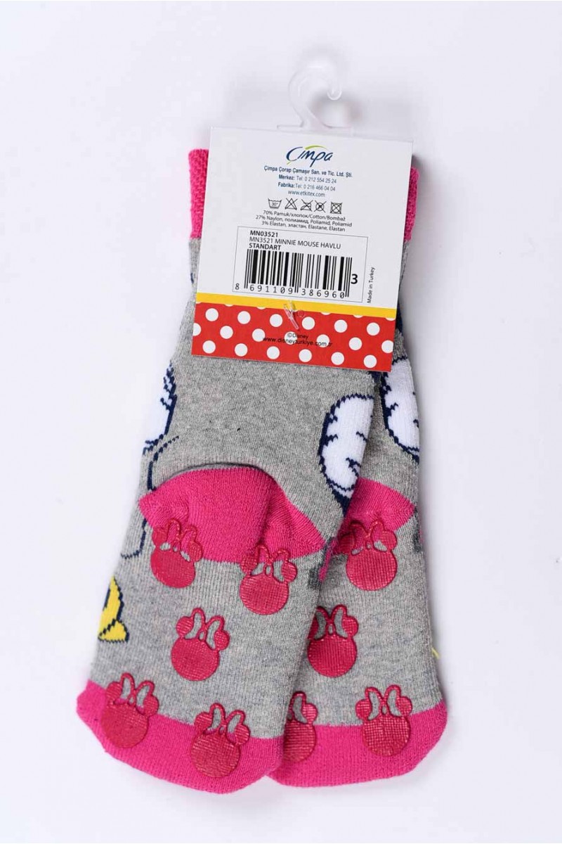 Παιδική κάλτσα Minnie Grey 