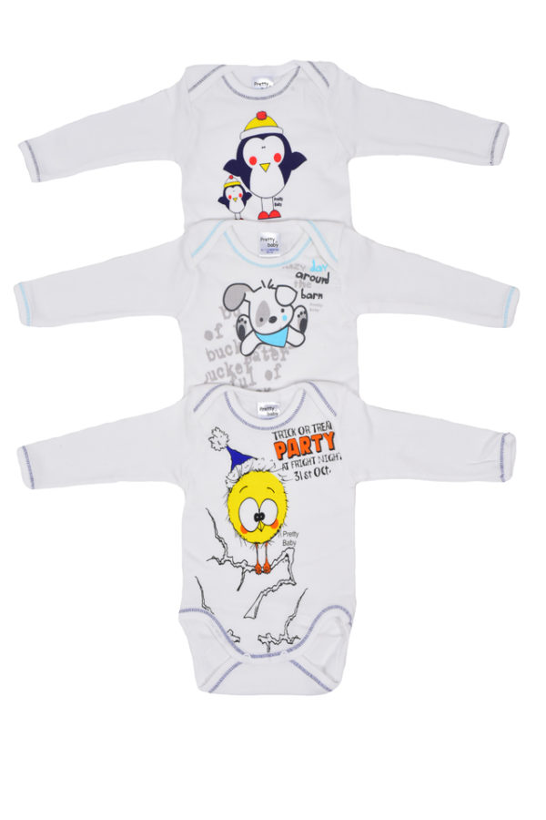 Βρεφικά κορμάκια Pretty Baby τυχαίας επιλογής (3 Pack) 20295