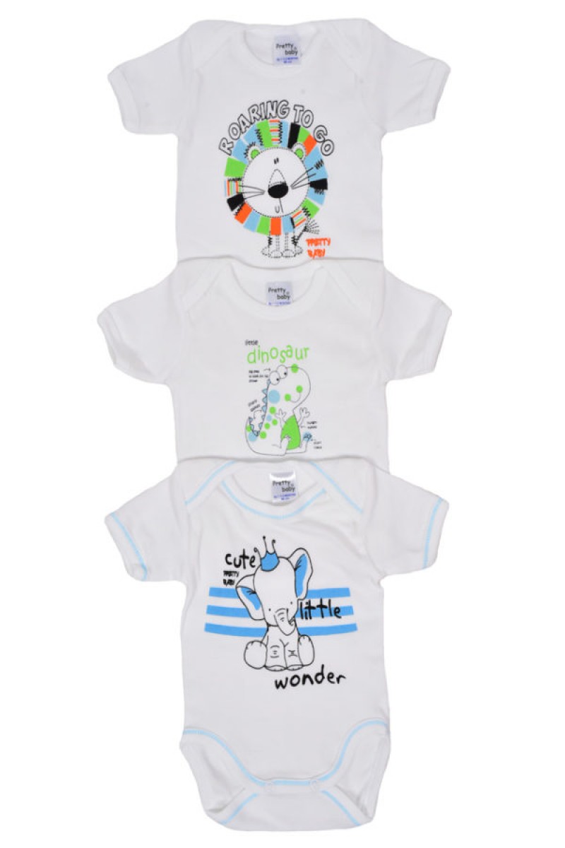 Βρεφικά Κορμάκια Pretty Baby τυχαίας επιλογής (3 Pack) Βρεφικά Κορμάκια Pretty Baby τυχαίας επιλογής (3 Pack)