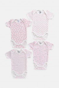 Βρεφικά εσώρουχα All Over Print Pretty Baby Κορίτσι 4 Pack