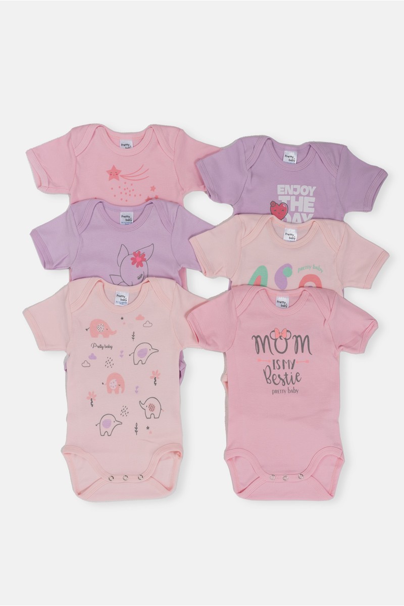 Βρεφικά εσώρουχα Pretty Baby Κορίτσι 6 Pack 34848 Βρεφικά εσώρουχα Pretty Baby Κορίτσι 6 Pack 34848