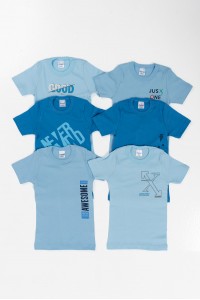 Παιδικά φανελάκια αγόρι PRETTY BABY 6 Pack 48532 Παιδικά φανελάκια αγόρι PRETTY BABY 6 Pack 48532
