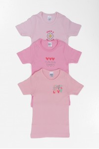 Παιδικά φανελάκια κορίτσι PRETTY BABY 6 Pack 47622 Παιδικά φανελάκια κορίτσι PRETTY BABY 6 Pack 47622