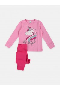 Εφηβική πυτζάμα PRETTY BABY UNICORN PINK 64969 Εφηβική πυτζάμα PRETTY BABY UNICORN PINK 64969