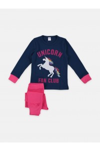 Εφηβική πυτζάμα PRETTY BABY UNICORN FUN CLUB 64964 Εφηβική πυτζάμα PRETTY BABY UNICORN FUN CLUB 64964