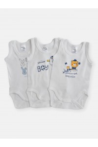 Βρεφικά εσώρουχα αγόρι Pretty Baby Τιράντα Baby τυχαίας επιλογής 3Pack Βρεφικά εσώρουχα αγόρι Pretty Baby Τιράντα Baby τυχαίας επιλογής 3Pack