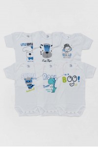 Βρεφικά κορμάκια Pretty Baby 6 Pack 34814 Βρεφικά κορμάκια Pretty Baby 6 Pack 34814