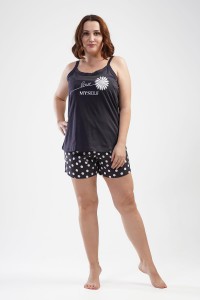 Καλοκαιρινή πιτζάμα VIENETTA 110071 Plus Size Καλοκαιρινή πιτζάμα VIENETTA 110071 Plus Size